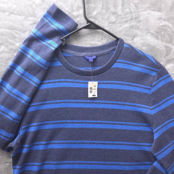 Aeropostale Blue Stripe Thermal Shirt -‎ Size L - NWT - Picture 2 of 12